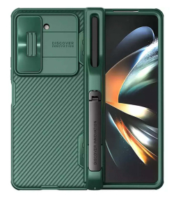 قاب محافظ زد فولد 5 سامسونگ نیلکین Nillkin Samsung Galaxy Z Fold5 CamShield Fold Case Pen holder version