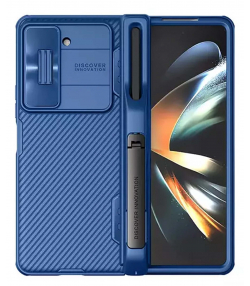 قاب محافظ زد فولد 5 سامسونگ نیلکین Nillkin Samsung Galaxy Z Fold5 CamShield Fold Case Pen holder version