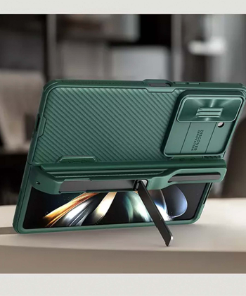 قاب محافظ زد فولد 5 سامسونگ نیلکین Nillkin Samsung Galaxy Z Fold5 CamShield Fold Case Pen holder version