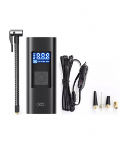 پمپ باد و چراغ قوه بی سیم 6000 میلی آمپرساعت ایکس او XO Air pump and wireless flashlight 6000 mAh CZ012