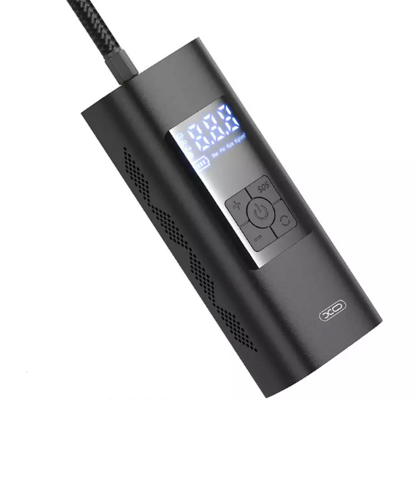 پمپ‌باد و چراغ قوه بی‌سیم 6000 میلی‌آمپرساعت ایکس‌او XO Air pump and wireless flashlight 6000 mAh CZ012
