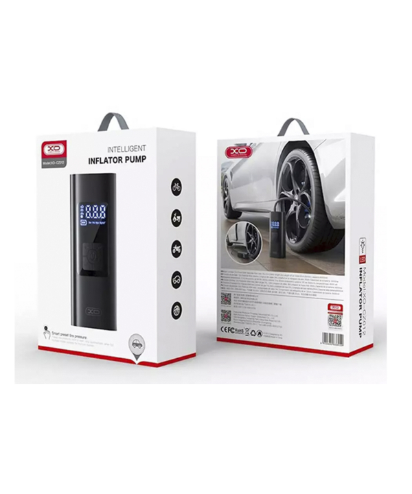 پمپ‌باد و چراغ قوه بی‌سیم 6000 میلی‌آمپرساعت ایکس‌او XO Air pump and wireless flashlight 6000 mAh CZ012