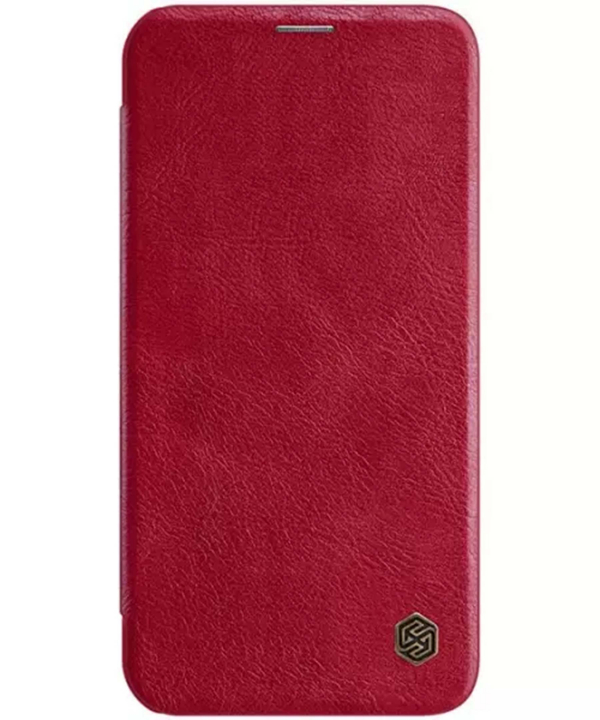 کیف چرمی نیلکین آیفون Nillkin Qin Leather Case iPhone 12 mini