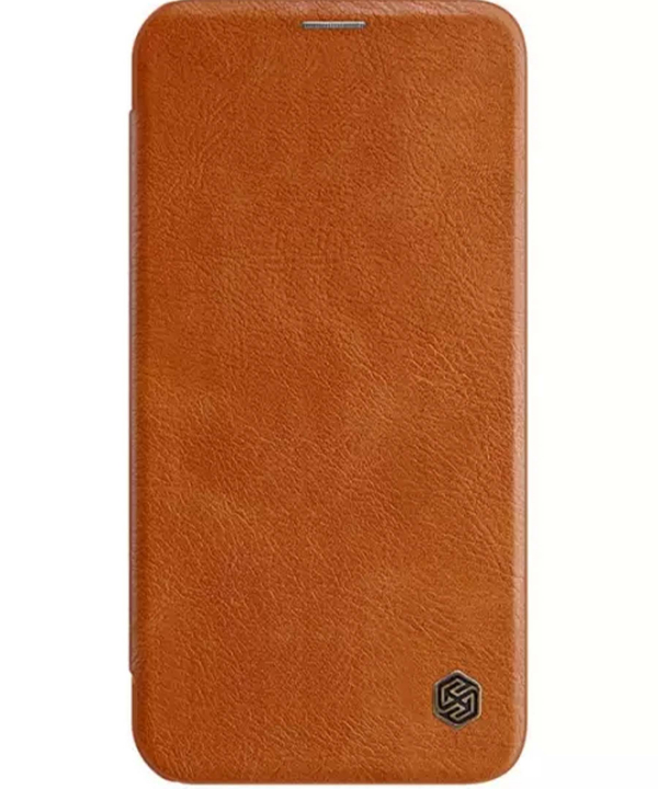 کیف چرمی نیلکین آیفون Nillkin Qin Leather Case iPhone 12 mini