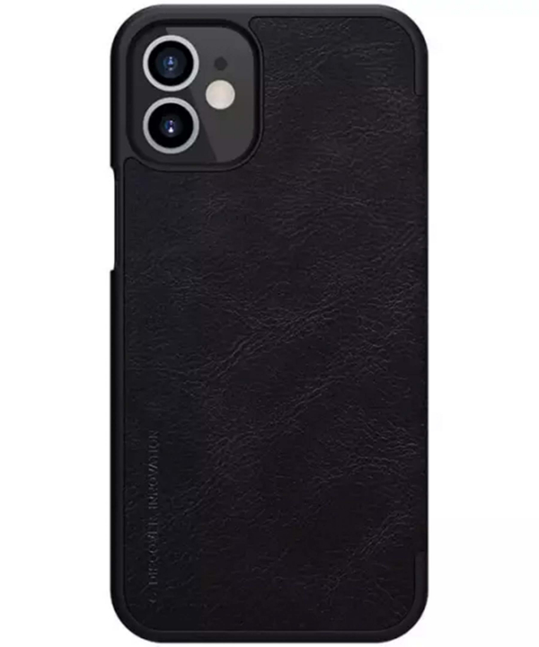 کیف چرمی نیلکین آیفون Nillkin Qin Leather Case iPhone 12 mini
