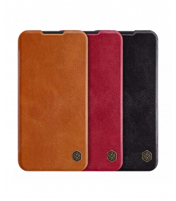 کیف چرمی نیلکین سامسونگ Nillkin Qin leather case Samsung Galaxy A10