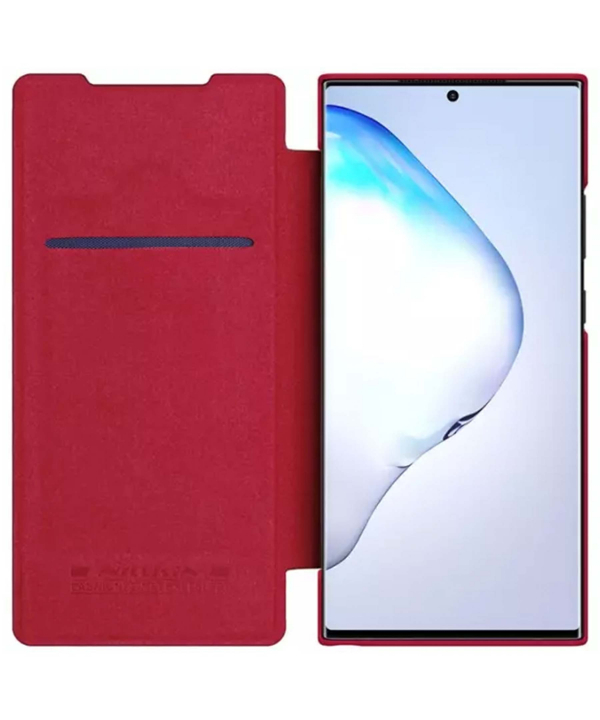 کیف چرمی نیلکین سامسونگ Nillkin Qin Leather Case Samsung Galaxy Note 20 Ultra