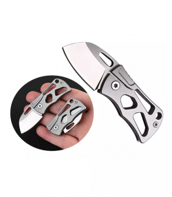 چاقو آنباکسینگ تاشوی قابل آویز به دسته کلید Self-Defense Knife Portable Keychain Unpacking Express Knife