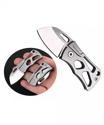 چاقو آنباکسینگ تاشوی قابل آویز به دسته کلید Self-Defense Knife Portable Keychain Unpacking Express Knife