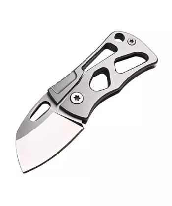 چاقو آنباکسینگ تاشوی قابل آویز به دسته کلید Self-Defense Knife Portable Keychain Unpacking Express Knife