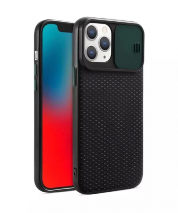 قاب محافظ با درپوش کشویی لنز آیفون Lens protector Case Apple iphone 12 mini