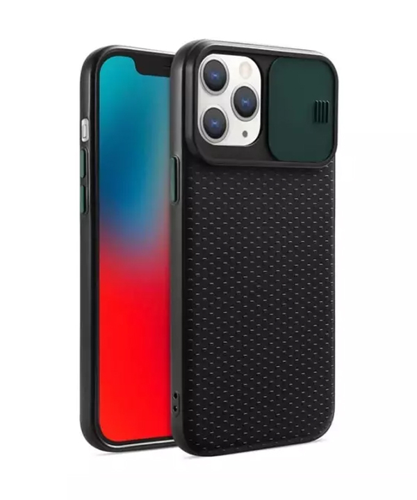قاب محافظ با درپوش کشویی لنز آیفون Lens protector Case Apple iphone 12 mini