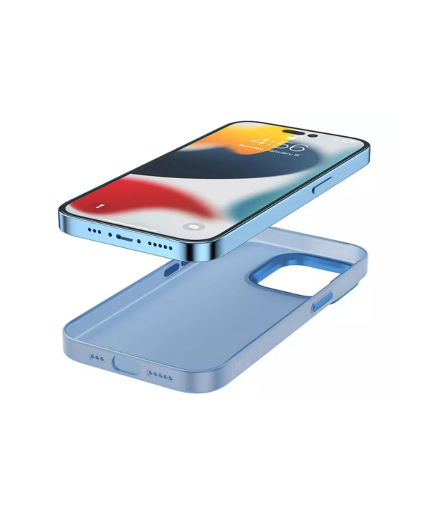 قاب مگنتی آیفون 14 پلاس 6.7 اینچ ویوو WiWU Ultra Thin Frosted case IP14/6.7'' Plus MCC-103