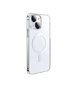 قاب مگنتی شفاف آیفون 14 پلاس 6.7 اینچ ویوو Wiwu Crystal Magnetic Phone case for IP14/6.7'' Plus MCC-101