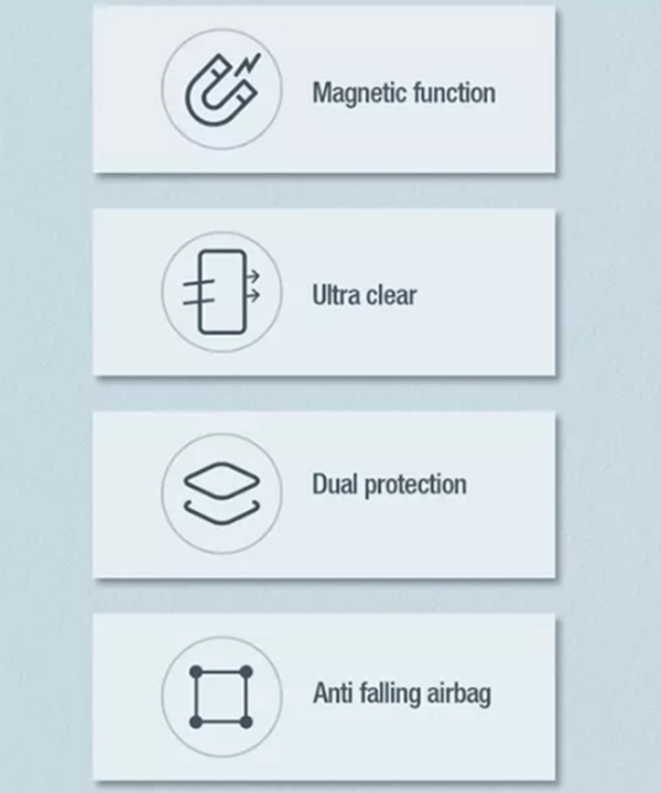 قاب مگنتی سامسونگ اس 24 پلاس نیلکین TPU Pro Magnetic