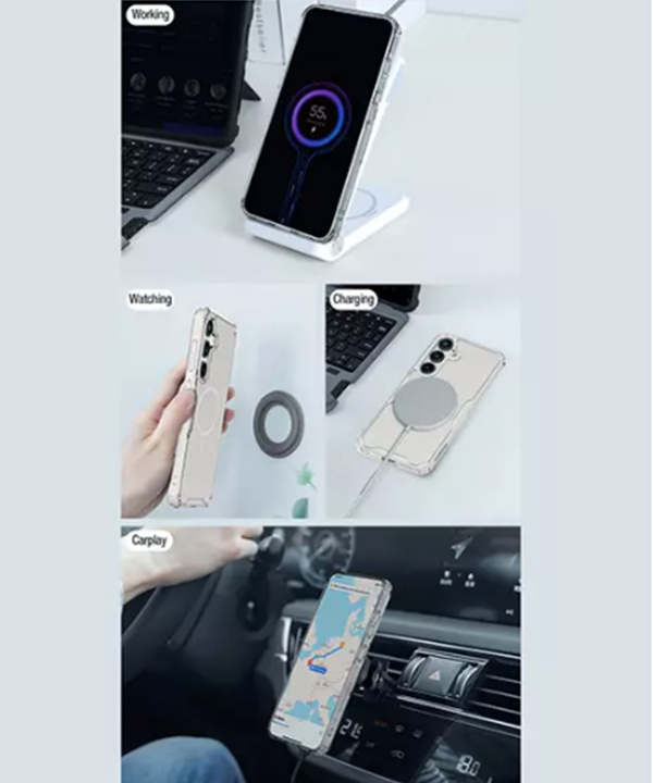 قاب مگنتی سامسونگ اس 24 نیلکین TPU Pro Magnetic