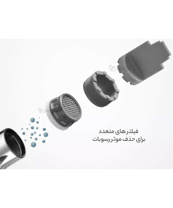 سرشیر کاهنده مصرف آب شیائومی Xiaomi Mijia Mouthwash Foamer S1 MJSKQPQ01DB