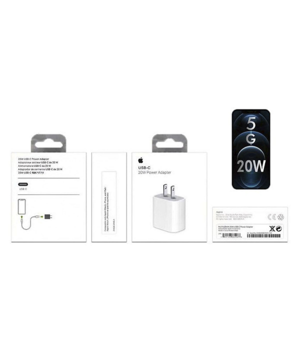 شارژر 20 وات اصلی اپل آیفون Apple 20W 2pin Power Adapter