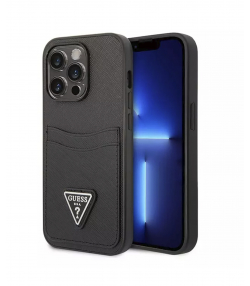 قاب چرمی جاکارتی دار آیفون 14 پرو CG Mobile iphone 14 Pro Guess Leather Case