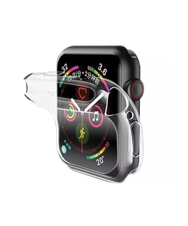قاب و گلس اپل واچ 40 میلی‌متری سری 4 یوسامز USAMS US-BH485 Full Protector Apple Watch 40 MM