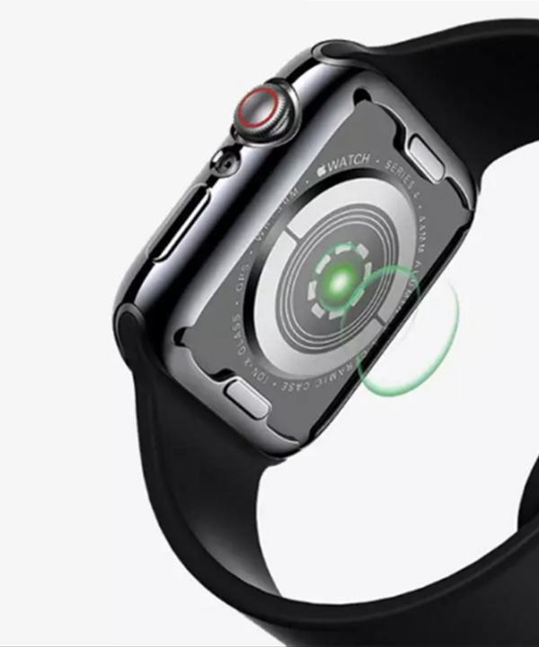 قاب و گلس اپل واچ 40 میلی‌متری سری 4 یوسامز USAMS US-BH485 Full Protector Apple Watch 40 MM