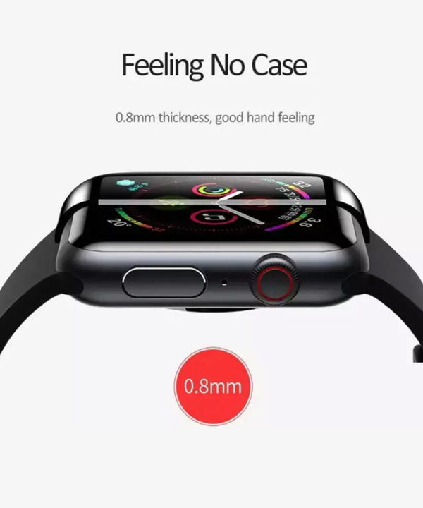قاب و گلس اپل واچ 40 میلی‌متری سری 4 یوسامز USAMS US-BH485 Full Protector Apple Watch 40 MM