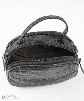 کیف دوشی چرم طبیعی زنانه سیستن مدل 125003