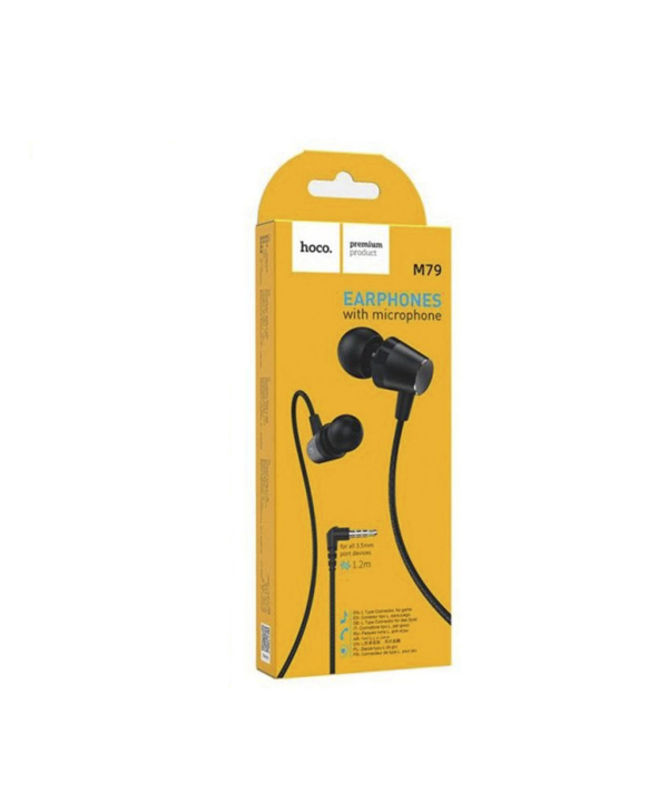 هندزفری سیمی با جک 3.5 میلیمتری هوکو HocoWired earphones 3.5mm “M79 Cresta” with mic