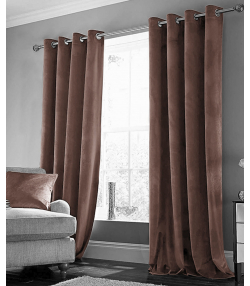 پرده پانچی مخمل کلاسیک ساتریکا Satrika ابعاد 2.80x130