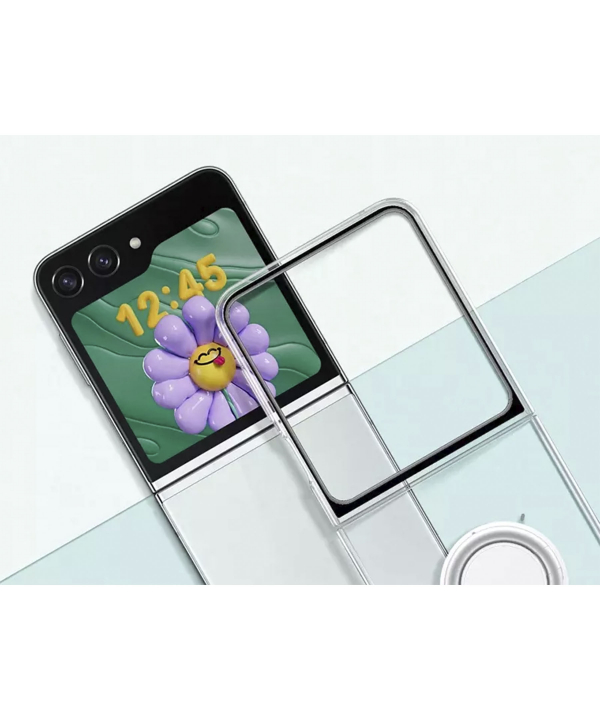 پک اصلی کاور و شارژر دیواری گلکسی زد فلیپ 5 سامسونگ Samsung Galaxy Z Flip5 -XF73K