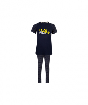 ست تیشرت و شلوار راحتی دخترانه پیانو Piano