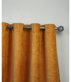 پرده پانچی مخمل بافت دار ساتریکا Satrika ابعاد 2.80x140
