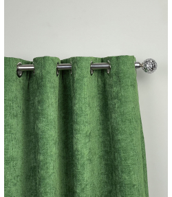 پرده پانچی مخمل بافت دار ساتریکا Satrika ابعاد 2.80x140