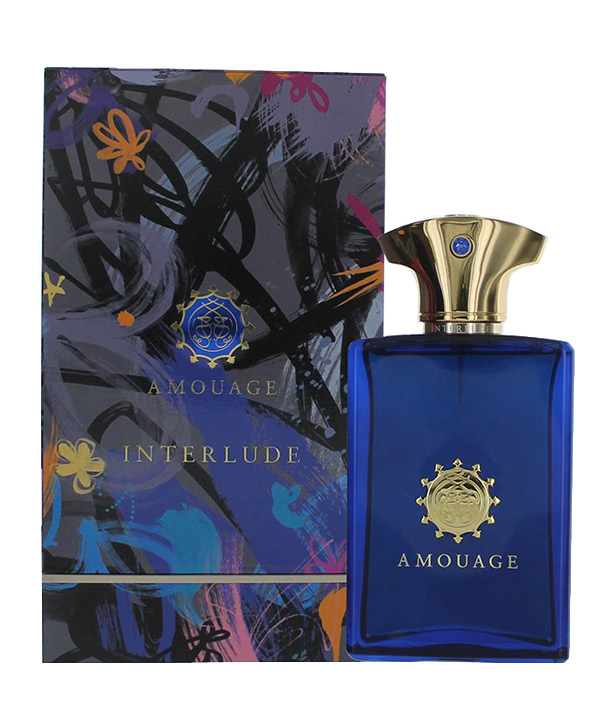 ادوپرفیوم تلخ و گرم مردانه آمواژ Amouage مدل Interlude حجم 100 میلی لیتر