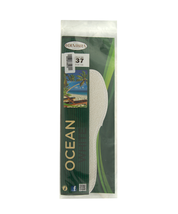 کفی کفش طبی پنبه ای کوایمبرا Coimbra مدل Ocean White
