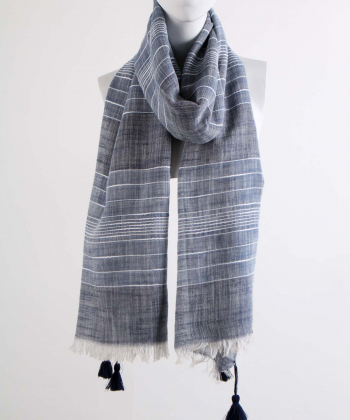 شال لینن زنانه نوولاشال Novella Shawl کد 55065