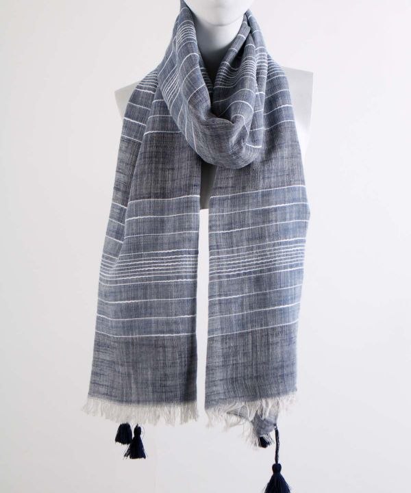 شال لینن زنانه نوولاشال Novella Shawl کد 55065