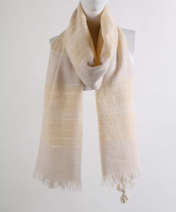 شال لینن زنانه نوولاشال Novella Shawl کد 55065