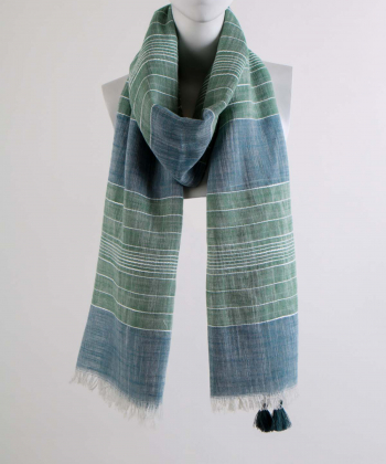 شال لینن زنانه نوولاشال Novella Shawl کد 55065