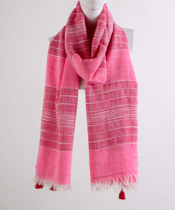 شال لینن زنانه نوولاشال Novella Shawl کد 55065