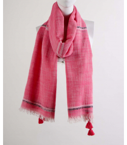 شال لینن زنانه نوولاشال Novella Shawl کد 55063