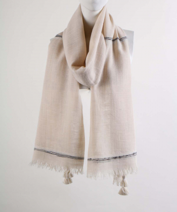 شال لینن زنانه نوولاشال Novella Shawl کد 55063