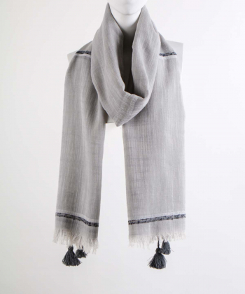 شال لینن زنانه نوولاشال Novella Shawl کد 55063