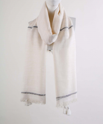 شال لینن زنانه نوولاشال Novella Shawl کد 55063