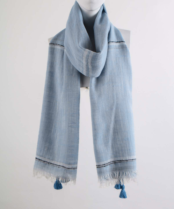 شال لینن زنانه نوولاشال Novella Shawl کد 55063