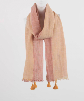 شال لینن زنانه نوولاشال Novella Shawl کد 55091