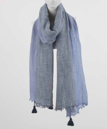 شال لینن زنانه نوولاشال Novella Shawl کد 55091