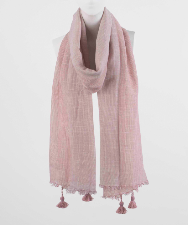 شال لینن زنانه نوولاشال Novella Shawl کد 55091