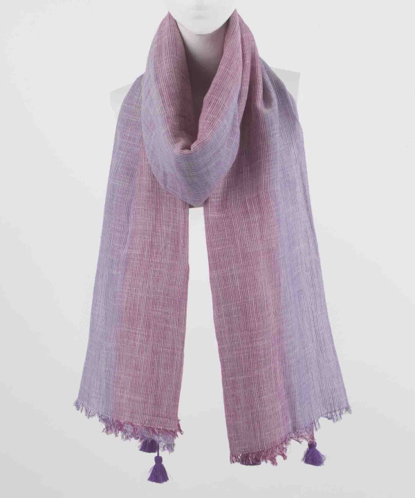 شال لینن زنانه نوولاشال Novella Shawl کد 55091