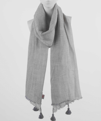 شال لینن زنانه نوولاشال Novella Shawl کد 55091